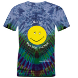 Smile Motherf***** Tee  by Billy Turner [Tie-Dye Back Logo]