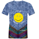 Smile Motherf***** Tee  by Billy Turner [Tie-Dye Back Logo]