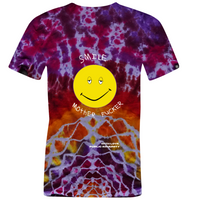 Smile Motherf***** Tee  by Billy Turner [Tie-Dye Back Logo]