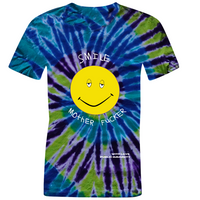 Smile Motherf***** Tee  by Billy Turner [Tie-Dye Back Logo]