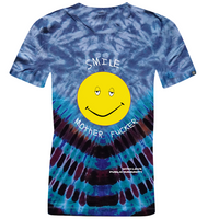 Smile Motherf***** Tee  by Billy Turner [Tie-Dye Back Logo]