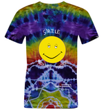 Smile Motherf***** Tee  by Billy Turner [Tie-Dye Back Logo]