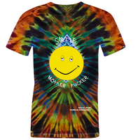 Smile Motherf***** Tee  by Billy Turner [Tie-Dye Back Logo]