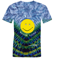 Smile Motherf***** Tee  by Billy Turner [Tie-Dye Back Logo]