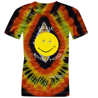 Smile Mother****** Tee (Tie Dye- Front Logo)