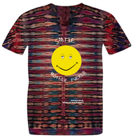 Smile Mother****** Tee (Tie Dye- Front Logo)