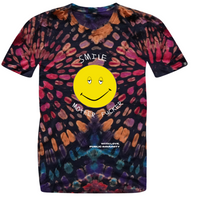 Smile Mother****** Tee (Tie Dye- Front Logo)