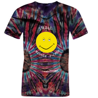 Smile Mother****** Tee (Tie Dye- Front Logo)